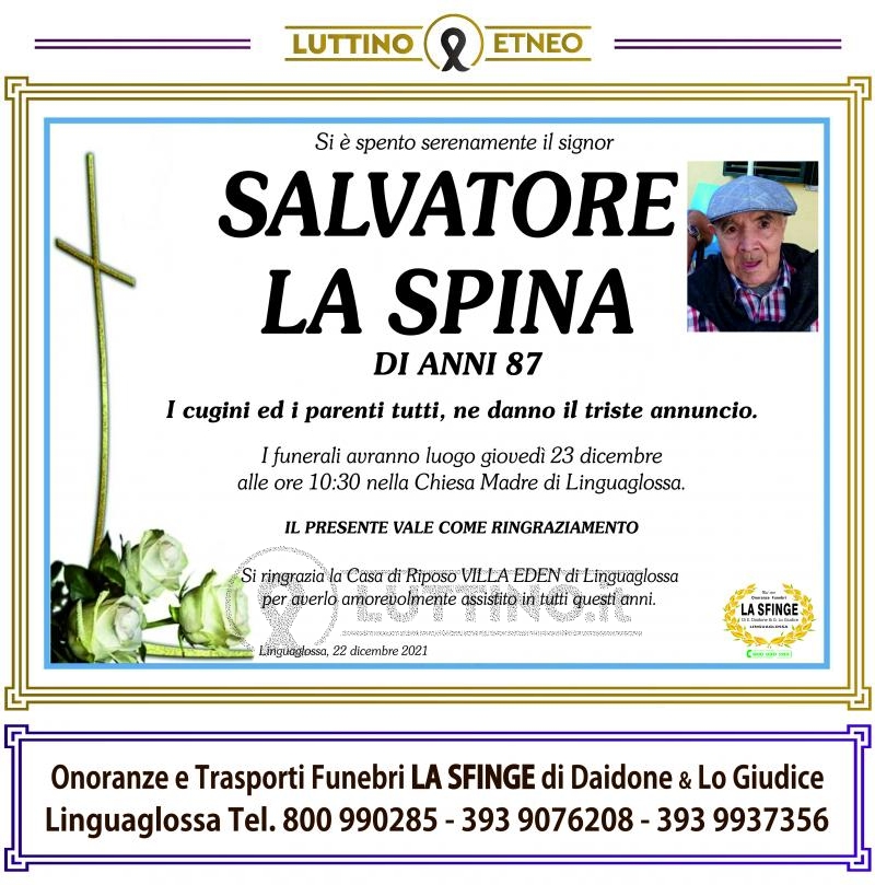Salvatore  La Spina 